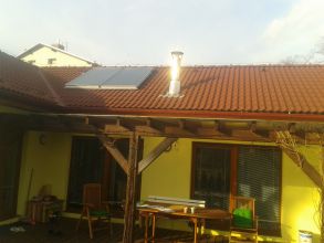 Solární panely na ohřev TUV